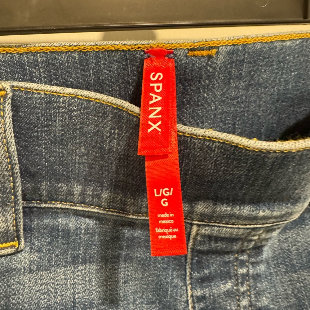 SPANX Wide Leg stretch Jeans - Picture 4 of 6